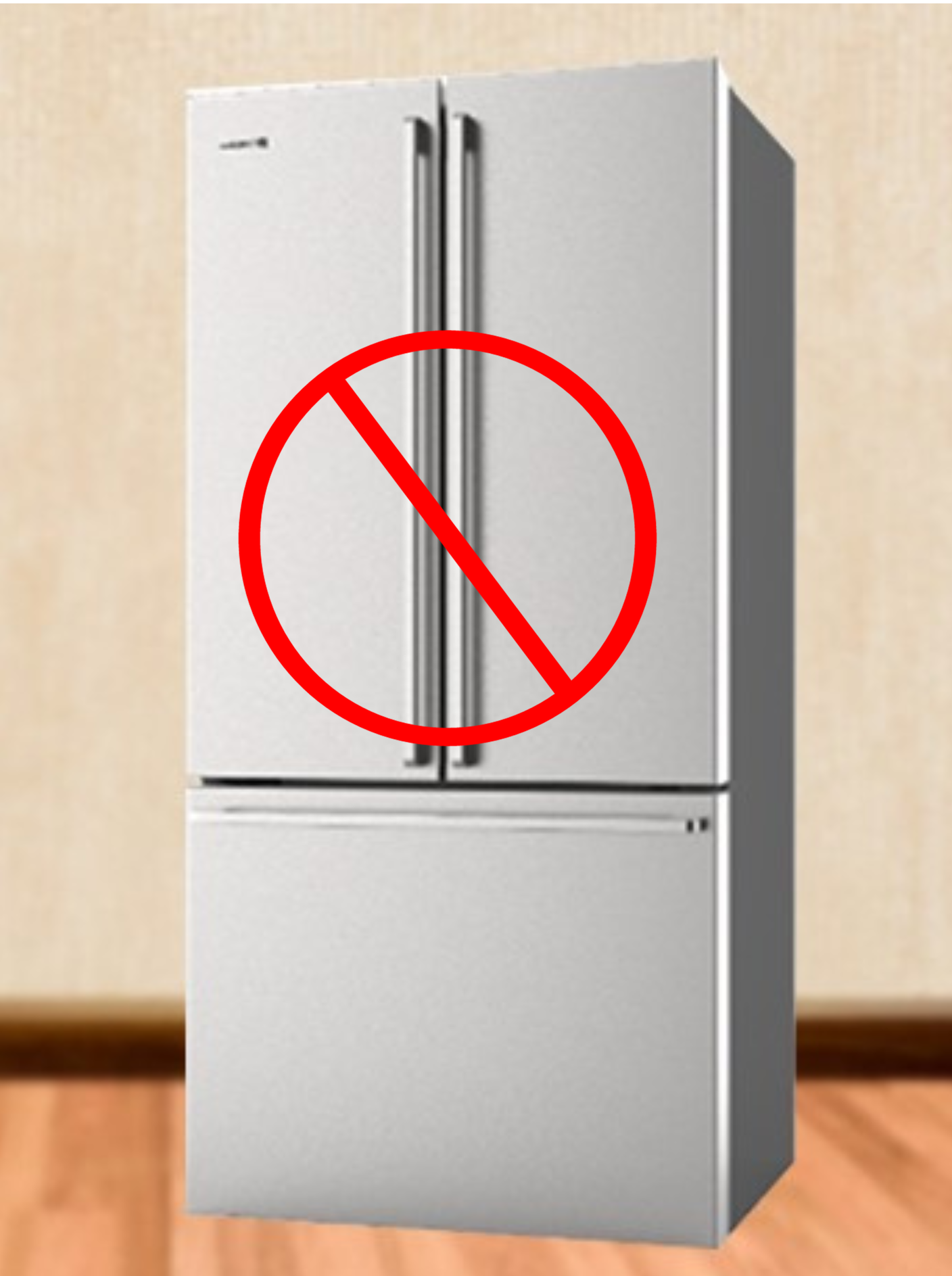 Cấm tủ lạnh